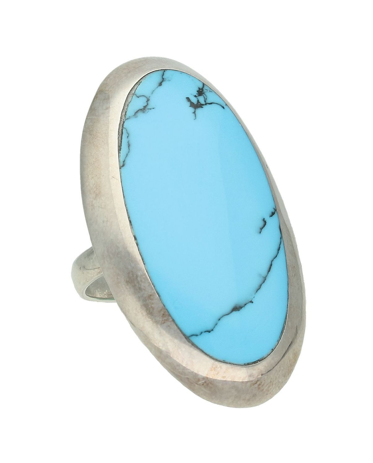 Srebrny pierścionek damski 925 z dużym efektownym turkusem rozmiar 19 P 0505. Srebrny pierścionek damski. Pierścionek srebrny na prezent. Pierścionek ze srebra z turkusem..jpg